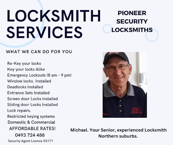 Pioneer Security Locksmiths
